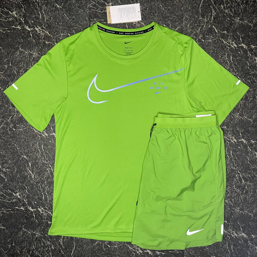 Nike Run Division T-Shirt - Green